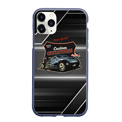 Чехол iPhone 11 Pro матовый Custom culture speed, цвет: 3D-серый