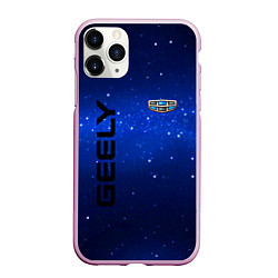 Чехол iPhone 11 Pro матовый Geely - звёзды