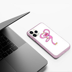 Чехол iPhone 11 Pro матовый КиссиМисси, цвет: 3D-розовый — фото 2