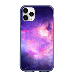 Чехол iPhone 11 Pro матовый Космическая ветренная вспышка