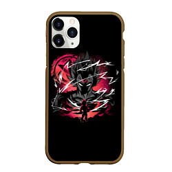 Чехол iPhone 11 Pro матовый Goku dragon ball аниме