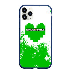 Чехол iPhone 11 Pro матовый Undertale - краска