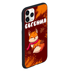 Чехол iPhone 11 Pro матовый Евгения осенняя лисичка, цвет: 3D-черный — фото 2