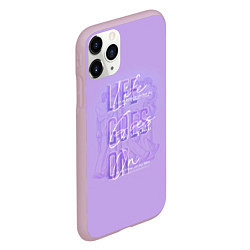 Чехол iPhone 11 Pro матовый BTS live goes on, цвет: 3D-розовый — фото 2