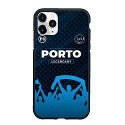 Чехол iPhone 11 Pro матовый Porto legendary форма фанатов, цвет: 3D-черный