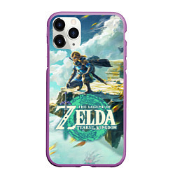 Чехол iPhone 11 Pro матовый The Legend of Zelda: Tears of the Kingdom Линк