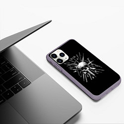 Чехол iPhone 11 Pro матовый Могила воина, цвет: 3D-серый — фото 2