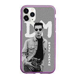 Чехол iPhone 11 Pro матовый Dave Gahan - Depeche Mode, цвет: 3D-фиолетовый