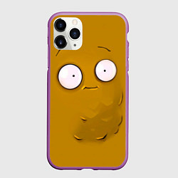 Чехол iPhone 11 Pro матовый Plants vs Zombies Орешек, цвет: 3D-фиолетовый
