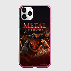 Чехол iPhone 11 Pro матовый Полудемон Metal Hellsinger