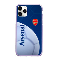 Чехол iPhone 11 Pro матовый Arsenal Мяч