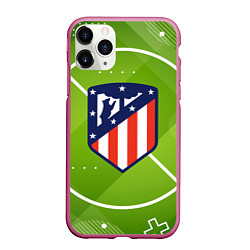 Чехол iPhone 11 Pro матовый Atletico madrid Поле