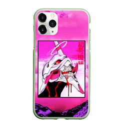 Чехол iPhone 11 Pro матовый Neon Genesis Evangelion: Eva 01