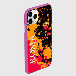 Чехол iPhone 11 Pro матовый Roma Краска, цвет: 3D-фиолетовый — фото 2