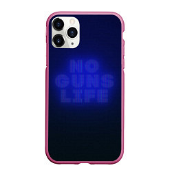 Чехол iPhone 11 Pro матовый No guns life tv