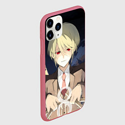 Чехол iPhone 11 Pro матовый Луис Джеймс Мориарти, цвет: 3D-малиновый — фото 2