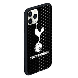 Чехол iPhone 11 Pro матовый Tottenham sport на темном фоне, цвет: 3D-черный — фото 2