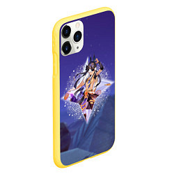 Чехол iPhone 11 Pro матовый Сайно в примогеме, цвет: 3D-желтый — фото 2