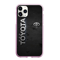 Чехол iPhone 11 Pro матовый Toyota cracks