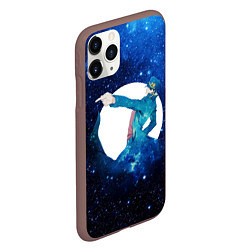 Чехол iPhone 11 Pro матовый Невероятные приключения ДжоДжо - JoJo no Kimyou na, цвет: 3D-коричневый — фото 2