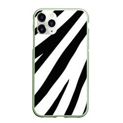 Чехол iPhone 11 Pro матовый Камуфляж зебры
