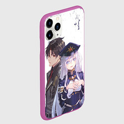 Чехол iPhone 11 Pro матовый Синъэй и Владилена - 86, цвет: 3D-фиолетовый — фото 2