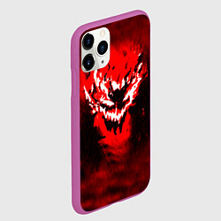 Чехол iPhone 11 Pro матовый SHADOW FIEND PHONK ZXC, цвет: 3D-фиолетовый — фото 2