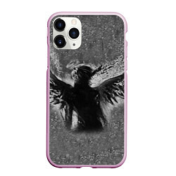 Чехол iPhone 11 Pro матовый Metamorphosis Demon ZXC, цвет: 3D-розовый