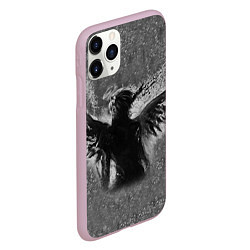 Чехол iPhone 11 Pro матовый Metamorphosis Demon ZXC, цвет: 3D-розовый — фото 2