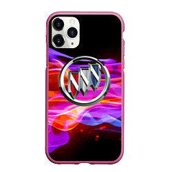 Чехол iPhone 11 Pro матовый Buick - emblem - element