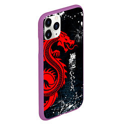 Чехол iPhone 11 Pro матовый Tokyo Revengers, цвет: 3D-фиолетовый — фото 2