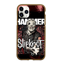 Чехол iPhone 11 Pro матовый Slipknot Hammer