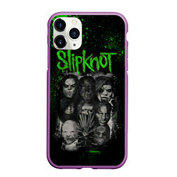 Чехол iPhone 11 Pro матовый Slipknot