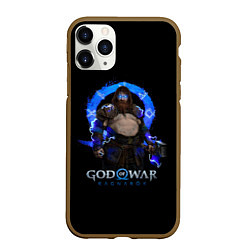 Чехол iPhone 11 Pro матовый Thor GoW Ragnarok