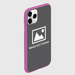 Чехол iPhone 11 Pro матовый Image not found, цвет: 3D-фиолетовый — фото 2