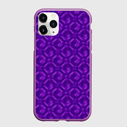 Чехол iPhone 11 Pro матовый Портал в незер, цвет: 3D-фиолетовый
