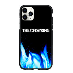 Чехол iPhone 11 Pro матовый The Offspring blue fire