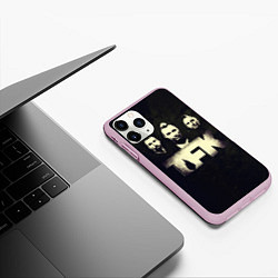 Чехол iPhone 11 Pro матовый The End Is Where We Begin - Thousand Foot Krutch, цвет: 3D-розовый — фото 2