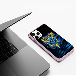 Чехол iPhone 11 Pro матовый Скелет мумии, цвет: 3D-розовый — фото 2