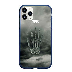 Чехол iPhone 11 Pro матовый Running With Giants - Thousand Foot Krutch, цвет: 3D-тёмно-синий