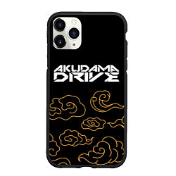 Чехол iPhone 11 Pro матовый Akudama Drive anime clouds