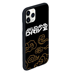 Чехол iPhone 11 Pro матовый Akudama Drive anime clouds, цвет: 3D-черный — фото 2