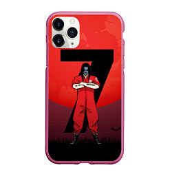 Чехол iPhone 11 Pro матовый Седьмой - Slipknot