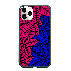 Чехол iPhone 11 Pro матовый Flowers paradise