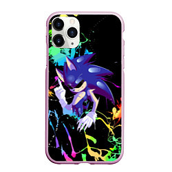 Чехол iPhone 11 Pro матовый Sonic Exe - Hedgehog - video game, цвет: 3D-розовый