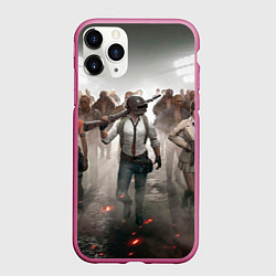 Чехол iPhone 11 Pro матовый ПAБГ