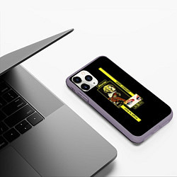 Чехол iPhone 11 Pro матовый Attack on Titan Annie Leonhart, цвет: 3D-серый — фото 2