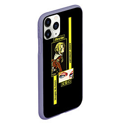 Чехол iPhone 11 Pro матовый Attack on Titan Annie Leonhart, цвет: 3D-серый — фото 2