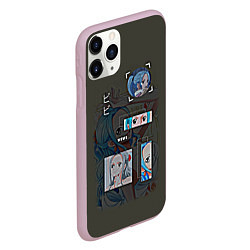 Чехол iPhone 11 Pro матовый Виви Песнь флюоритового глаза, цвет: 3D-розовый — фото 2