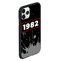 Чехол iPhone 11 Pro матовый 1982 - в красной рамке на темном, цвет: 3D-черный — фото 2